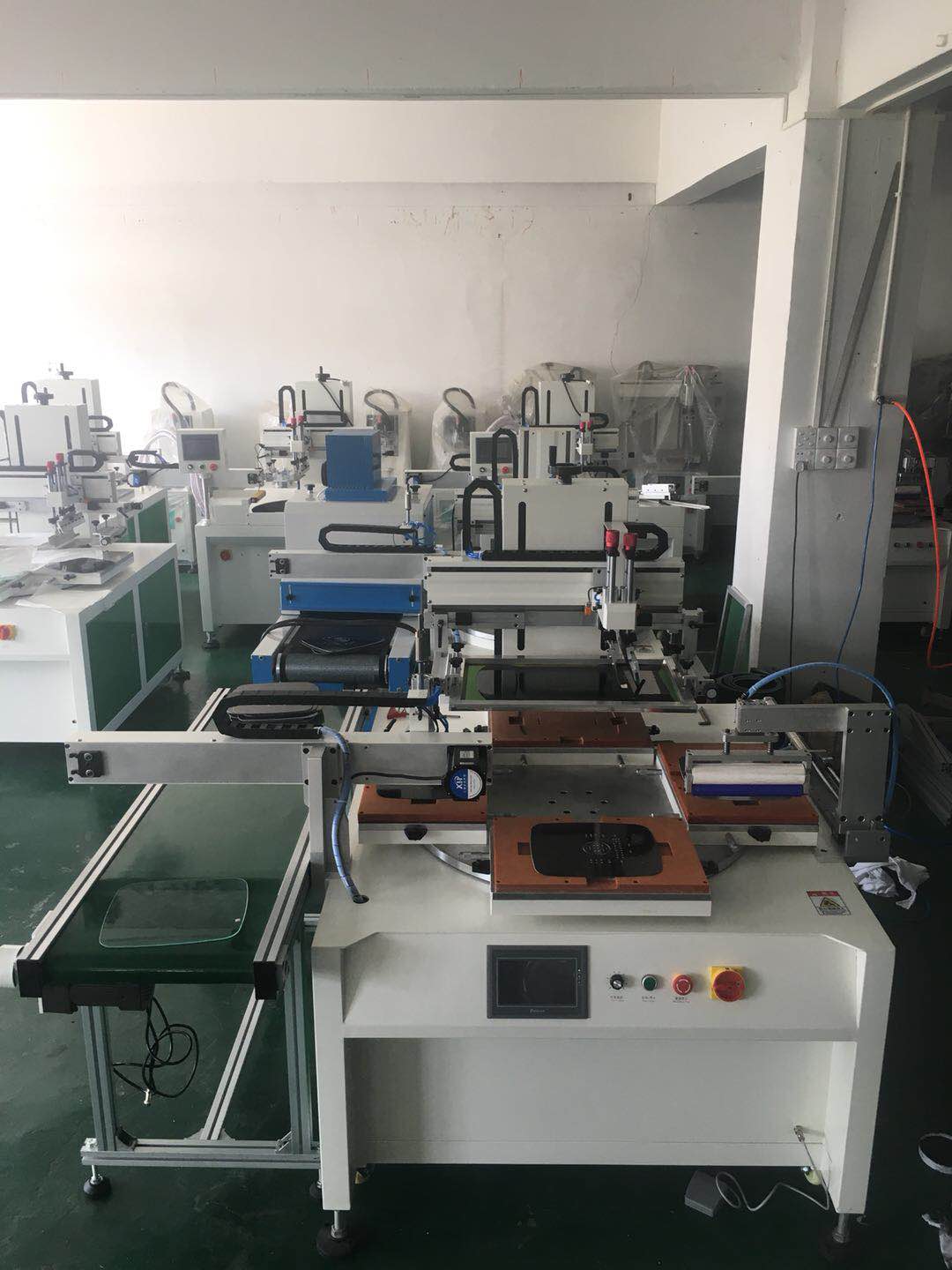 潍坊市平面丝印机价格电动油盅移印机圆弧形丝网印刷机参数简介